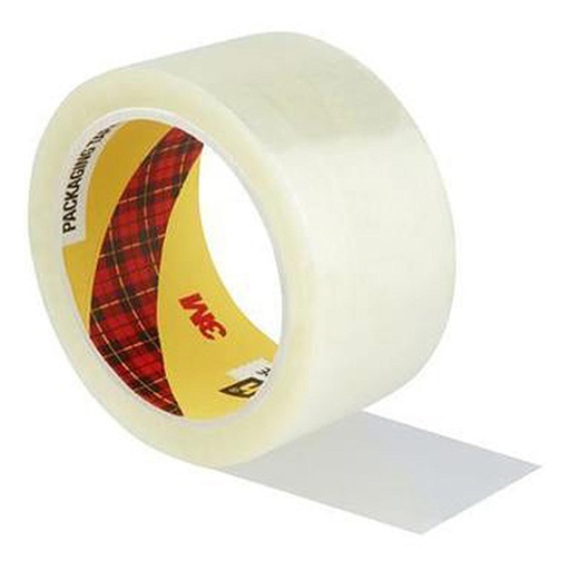 [19764] 3M 371 Clear PP packaging Tape 0.048 19mm x 66m