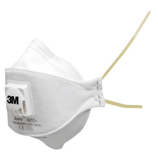 [04371] ​​​​Maschera antiparticolato 3M 9312+ con valvola di espirazione FFP1