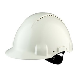 [15497] 3M G3000 Schutzhelm mit UV-Indikator, weiß, belüftet