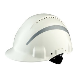 [25413] 3M G3000 casque de protection avec indicateur UV, blanc, ventilé