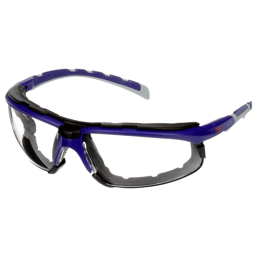 [25416] Occhiali di sicurezza 3M Solus 2000 ScotchGuard, lenti trasparenti
