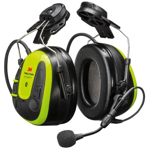 [25864] 3M PELTOR WS Alert XPI actif MRX21P3E4WS6, montage sur casque 30db