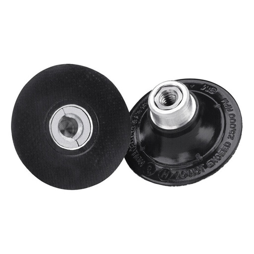 [07180] 3M 45091 Roloc Extraharter schwarzer Stützteller 75mm