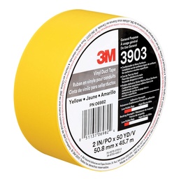 [25960] 3M 3903i yellow duct tape 0.15 50mm x 50m