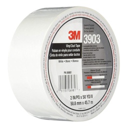 [25961] 3M 3903i white duct tape 0.15 50mm x 50m