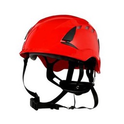 [26076] 3M X5005VE-CE SecureFit Schutzhelm rot, belüftet