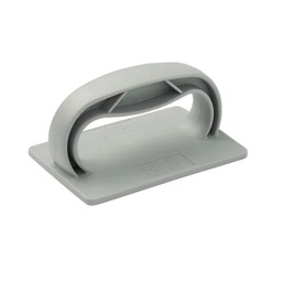 [08533] 3M 961 Blocco abrasivo grigio Twist-Lok 80mm x 140mm